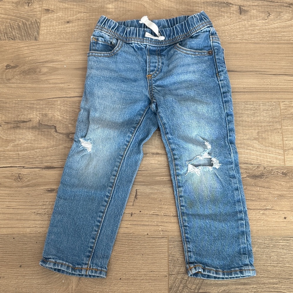 5/$25: GAP Kids Distressed Slim Jeans